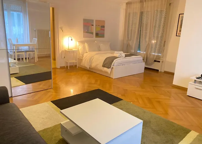 Apartament Bright & Fully Furnished Flat In Lozanna
